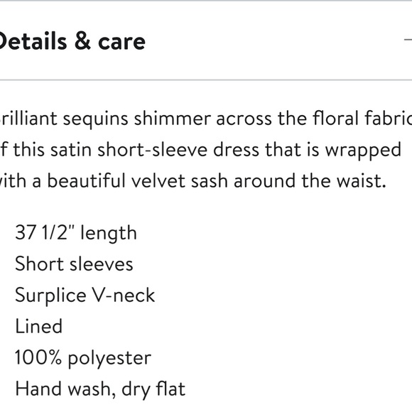 Beautiful, colourful sequins wrap dress in new condition from Nordstrom - Picture 14 of 14